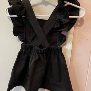 Baileys Blossoms black dress size 3-6month NWT